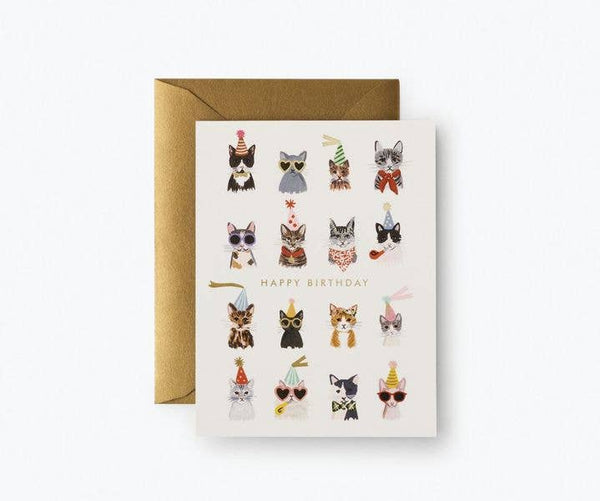 Cat Birthday Card - Juniper Collective LLC