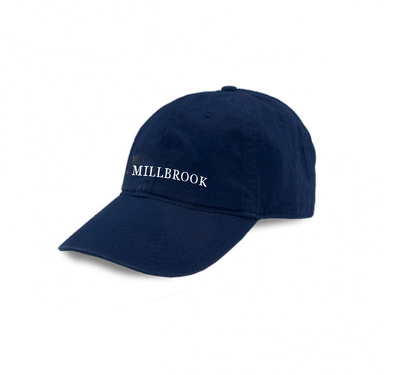 Navy MILLBROOK Needlepoint Hat - Juniper Millbrook